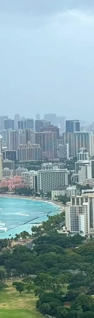 Aussicht auf Honolulu